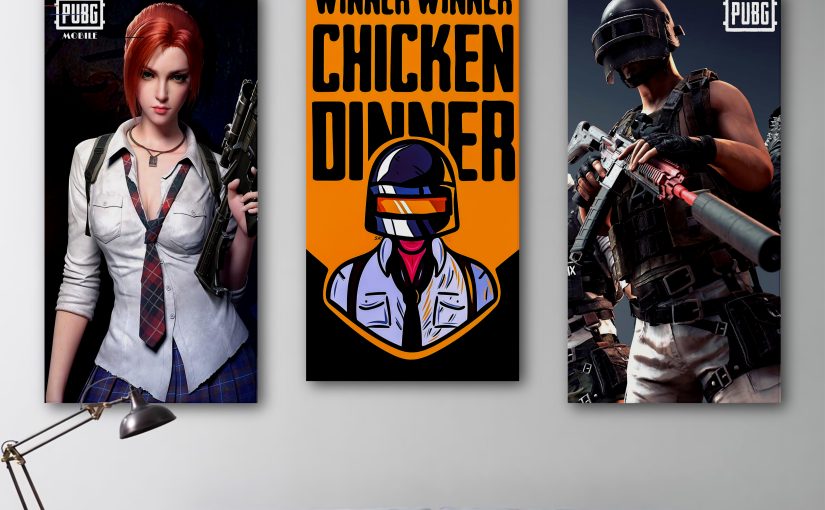 Desain Poster Game Online Keren untuk Kamar Sultan